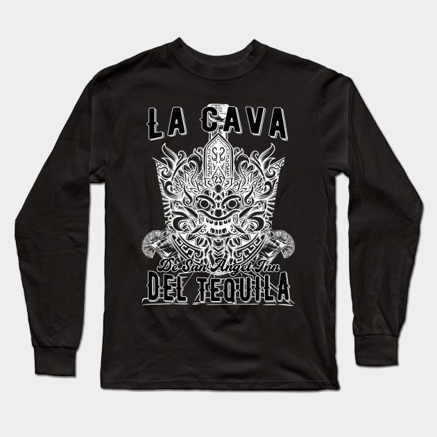 La Cava Del Tequila De San Angel Inn Mexico Pavilion World Showcase Long Sleeve T-Shirt by Joaddo